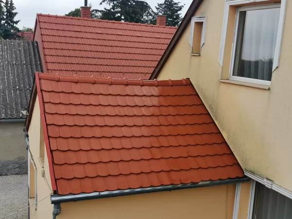 Zsebeháza tető tisztítás